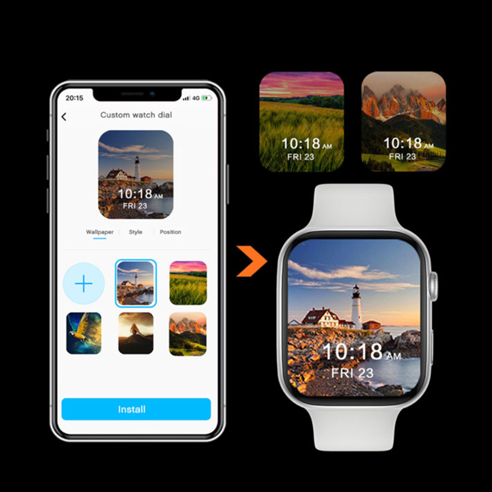 SMART WATCH fk88 - الصورة 3